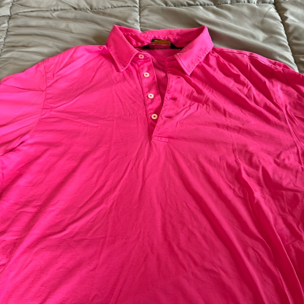 ⛳️ sale!!! Ralph Lauren pink polo size large in EUC